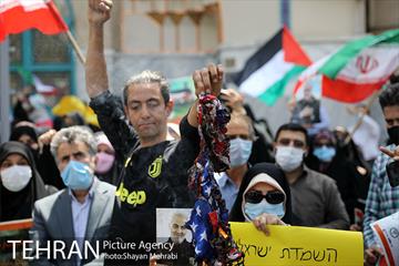 تجمع دانشجویی و مردمی در حمایت از مردم فلسطین 3