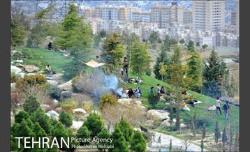 اوقات فراغت شهروندان در آبشار تهران 34