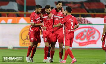 دیدار تیم های فوتبال پرسپولیس و نساجی مازندران 10