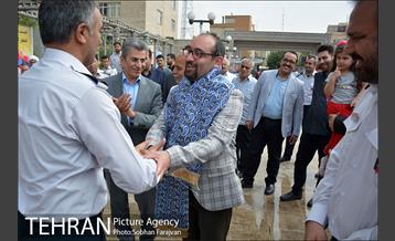 بازدید اعضای شورای اسلامی شهر از نمایشگاه آتش نشانی 21