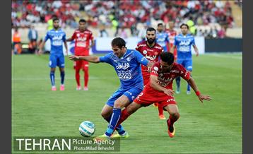 دیدار پرسپولیس و استقلال در لیگ برتر فوتبال 19