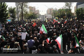 تشییع شهدای اقتدار ملی در تهران - 3  72