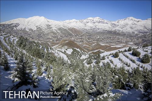 طبیعت برفی تلو 17