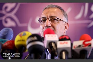 در حاشیه نشست خبری شهردار تهران  14
