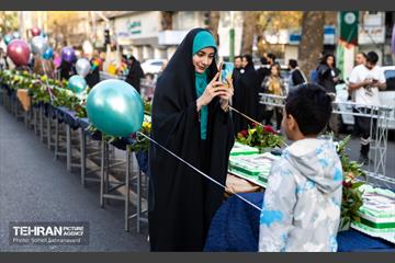 جشن تولد امام حسن (ع) در بلوار کشاورز 16