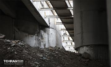 بازدید دانشجویان از پروژه مقاوم‌سازی پل تقاطع بزرگراه همت و رودخانه کن 11