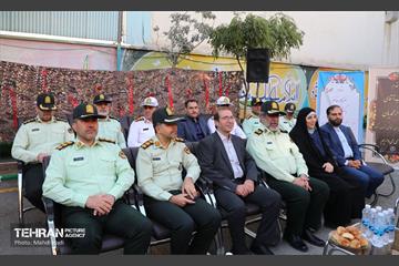آیین نواختن زنگ بازگشایی دبیرستان دخترانه میثاق 12