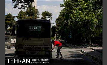 آماده سازی دانشگاه تهران برای نماز جمعه 22