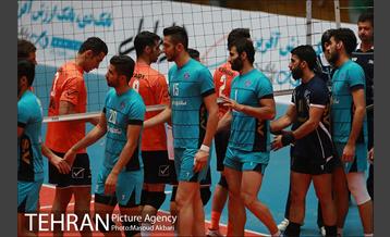 دیدار سایپا تهران و صالحین ورامین در لیگ برتر والیبال 24