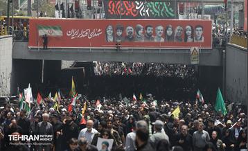 تشییع شهدای اقتدار ملی در تهران - 3  18