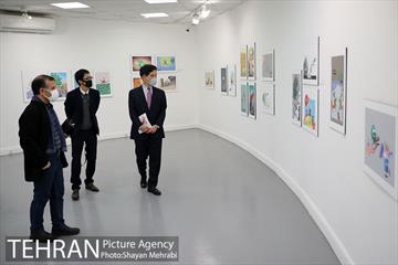 بازدید سفیر ژاپن از نمایشگاه تهران از منظر هنرمندان 25