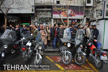 بازگشایی خیابان جمهوری پس از حادثه پلاسکو 2