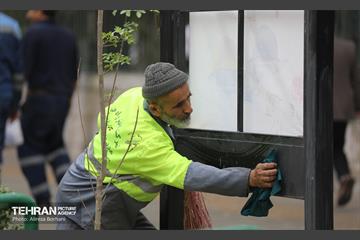 حضور پرسنل خدمات شهری در مسیر راهپیمایی روز قدس 5