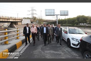بهره‌برداری از دوربرگردان غیرهمسطح شمال به شمال بزرگراه چمران 20