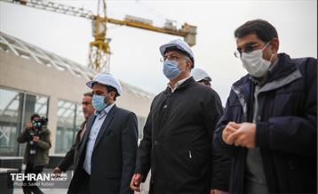 بازدید شهردار تهران از مجموعه شهر آفتاب 37