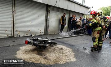 مانور عملیاتی حریق و نجات با محوریت فروریزش 16