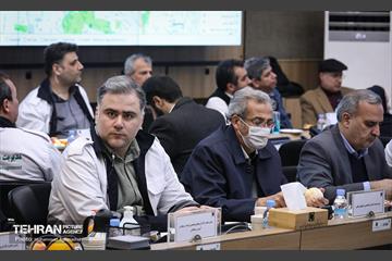 تمرین دور میزی زلزله کلانشهر تهران 12