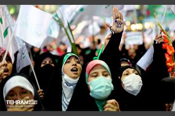 اجتماع بزرگ امام رضایی‌ها در تهران 53