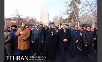 تشییع پیکر شهید آتش نشان سید احسان جامعی 17