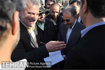پیشواز نیروهای شهربان و حریم بان از نوروز با حضور شهردار تهران 58