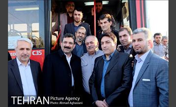 بهره برداری از ۲۴ دستگاه اتوبوس جدید در ناوگان حمل و نقل عمومی تهران 19