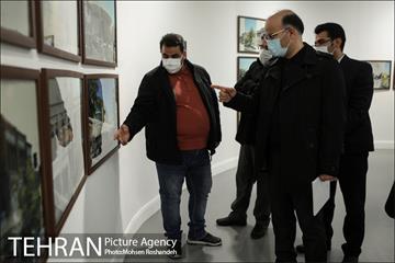 بازدید شهردار منطقه شش از نمایشگاه تهران از منظر هنرمندان 8