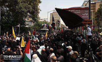 تشییع پیکر شهید اسماعیل هنیه 5