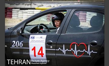 مسابقات اتومبیلرانى اسلالوم بانوان؛ جام مدافعان سلامت 22