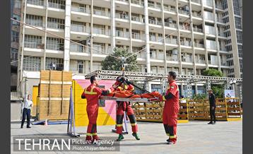 نمایشگاه عملیاتی سازمان آتش‌نشانی 8