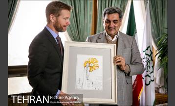 دیدار سفیر نروژ با شهردار تهران 23