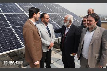 آیین افتتاح ۲۷۵ کیلووات نیروگاه خورشیدی کوچک مقیاس 26