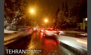 بارش اولین برف پاییزی تهران 32