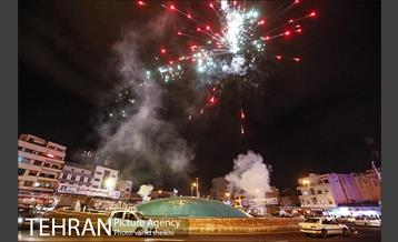 نور افشانی در میدان انقلاب بمناسبت 22 بهمن 11