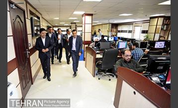 بازدید سرپرست مرکز ارتباطات از خبرگزاری فارس 18