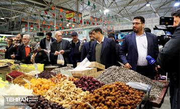 بازدید مدیرعامل سازمان تره‌وبار از میادین میوه 8