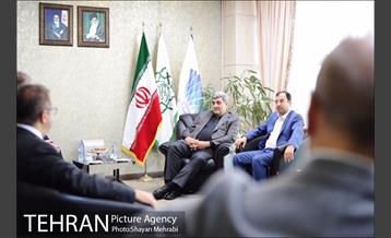دیدار محمت دومان دبیرکل سازمان شهرهای متحد با پیروز حناچی شهردار تهران 7