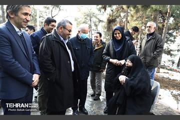 ایین آغاز بوستان بانوان منطقه 13و 21