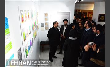 افتتاح نمایشگاه دست های بینا 19