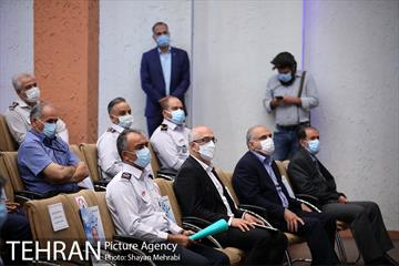آیین تقدیر از آتش نشانان حریق پالایشگاه تهران 9