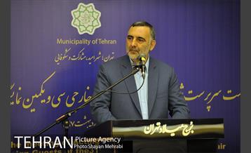 نشست سرپرست شهرداری تهران با میهمانان خارجی سی و یکمین نمایشگاه بین المللی کتاب  تهران 24