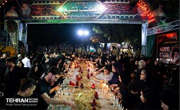 شام غریبان حسینی در عزادارخانه مکتب تشییع