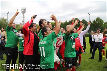 قهرمانی تیم فوتبال هنرمندان در جام جهانی 17