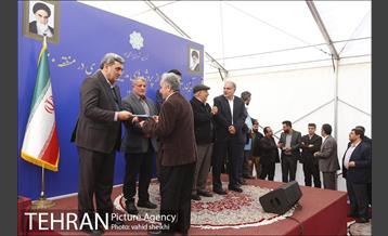 آیین بهره برداری از پروژه مدیریت شهری در منطقه 20 25