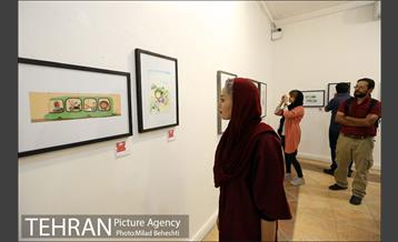 افتتاح هفته تصویرسازی در خانه هنرمندان‎ 4