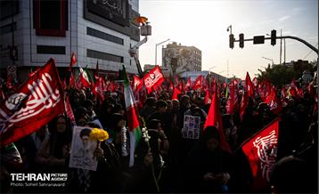 تشییع پیکر آقای شهید ایران