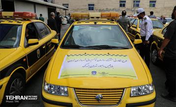 شروع طرح نظارتی سازمان تاکسیرانی شهرداری با پلیس راهور تهران بزرگ 12