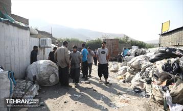 مرکز غیرمجاز جمع‌آوری پسماند 27