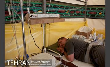 خدمات رسانی نیرو های خادم الحسین (ع) در کربلا 41