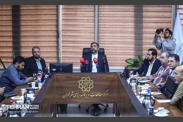 نشست خبری رییس مرکز مطالعات و برنامه‌ریزی شهرداری تهران 10