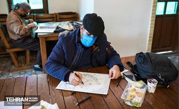 برگزاری ورکشاپ تخصصی کاریکاتور "آتیش نسوزونیم" 1